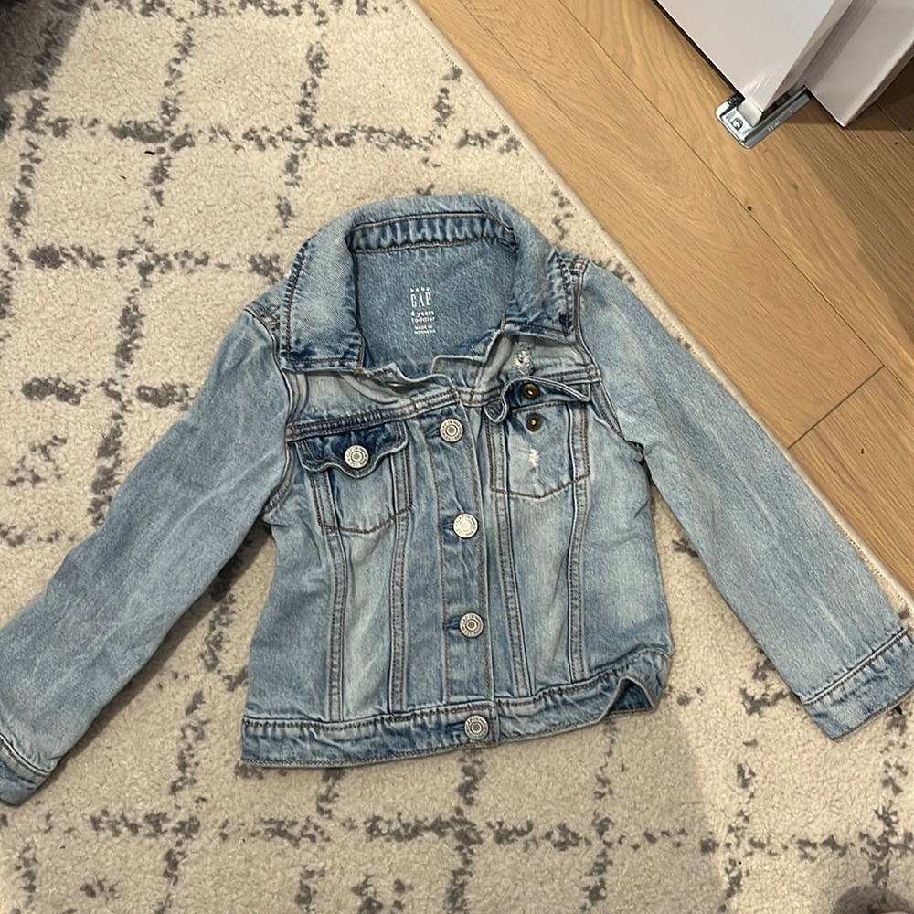 Gap 4t girls denim jacket